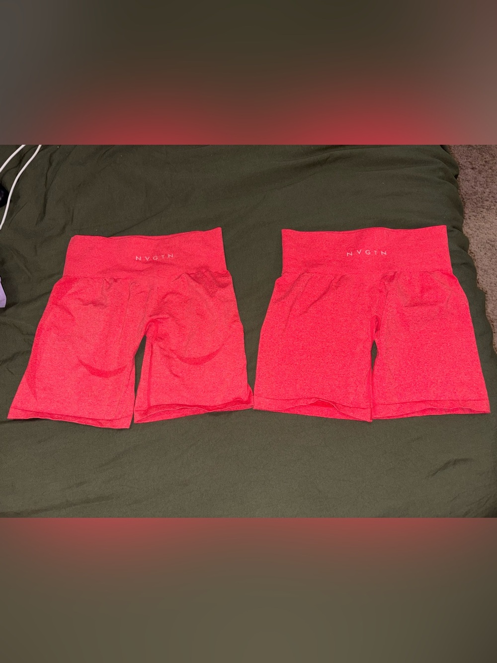 NVGTN Women’s Red shorts - Pair